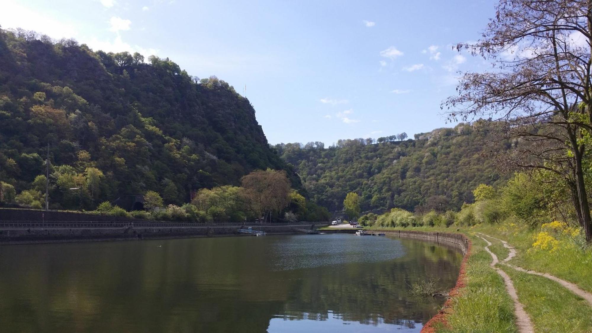 Ferienhaus Loreleytraum, Wohnung Obergeschoss Sankt Goarshausen Dış mekan fotoğraf